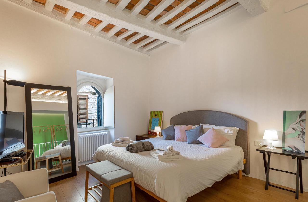 Apartamento Dimora Casina Dell'Abbondanza Gubbio Exterior foto